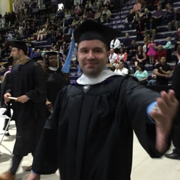 Bryan's college graduation