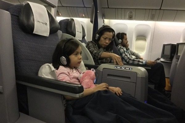 Plane ride when moving to Houston