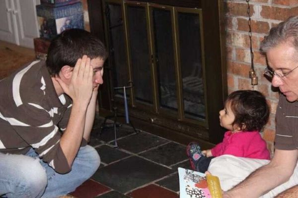 Sean, Alba, and David on the first to Rome